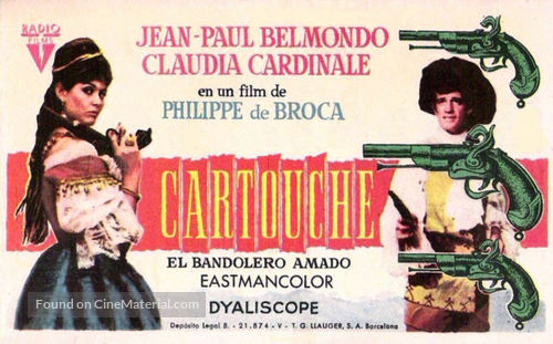 Cartouche - Spanish Movie Poster
