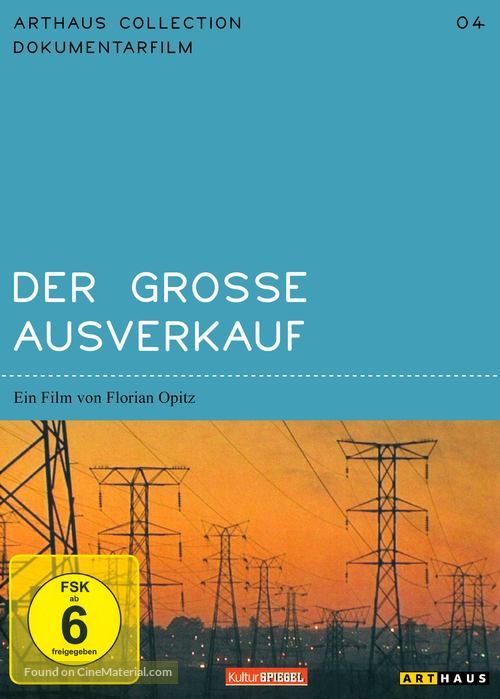 Der gro&szlig;e Ausverkauf - German DVD movie cover