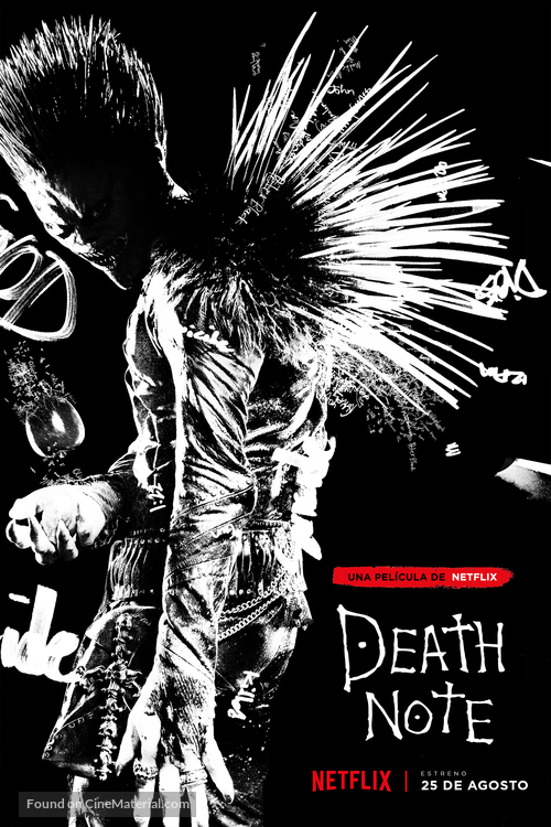 Death Note - Mexican Movie Poster