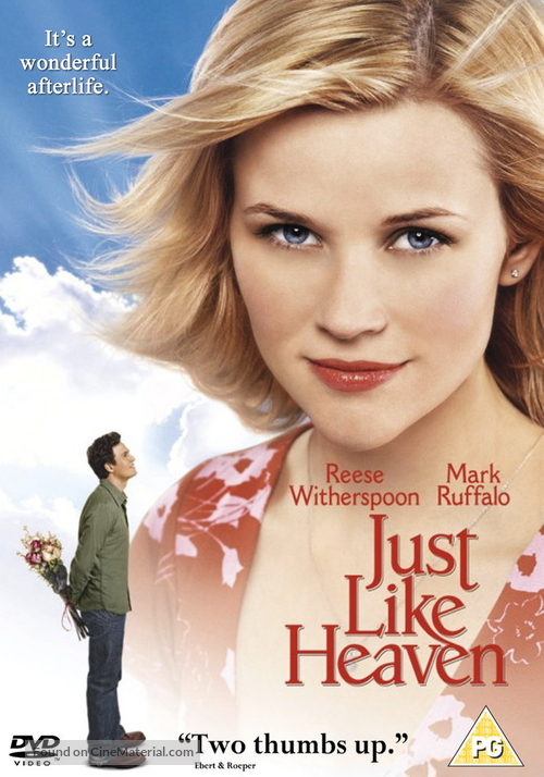 Just Like Heaven - British DVD movie cover