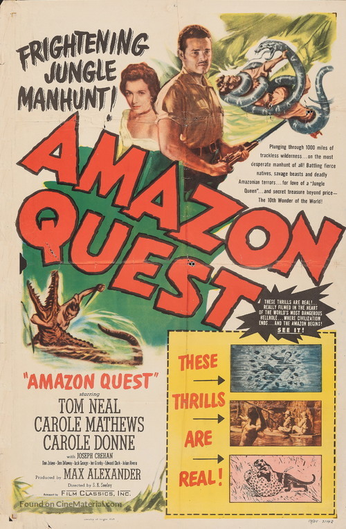 Amazon Quest - Movie Poster