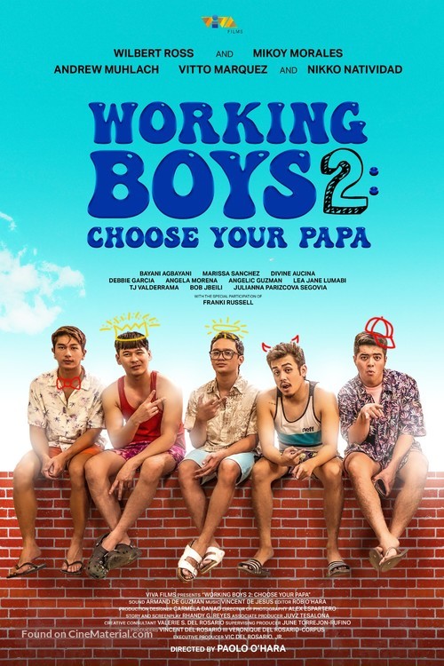 Working Boys 2: Choose Your Papa - Philippine Movie Poster