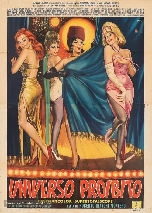 Universo proibito - Italian Movie Poster