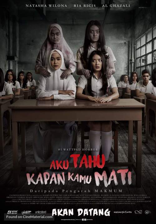 Aku Tahu Kapan Kamu Mati - Malaysian Movie Poster