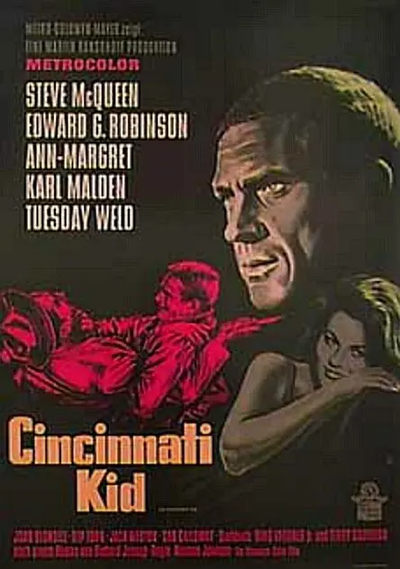 The Cincinnati Kid 1965 Movie Poster