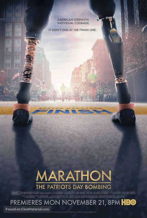 Marathon: The Patriots Day Bombing - Movie Poster