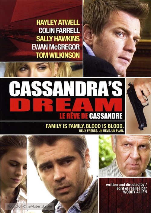 Cassandra&#039;s Dream - Canadian DVD movie cover