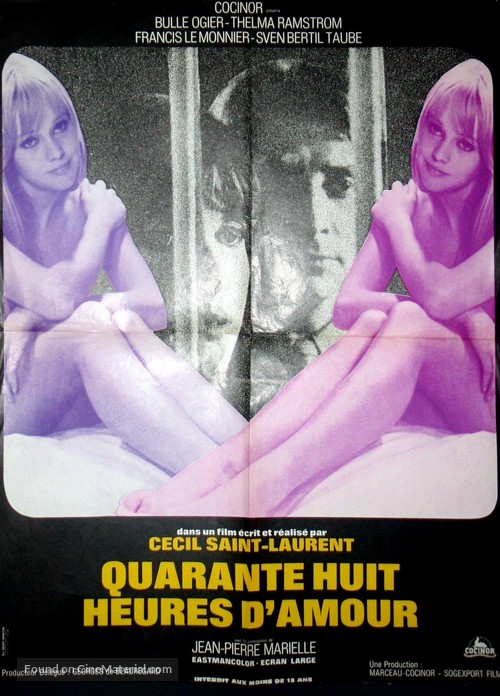 Quarante-huit heures d&#039;amour - French Movie Poster