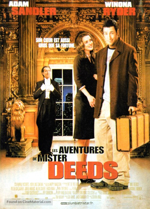 Mr Deeds - French Movie Poster