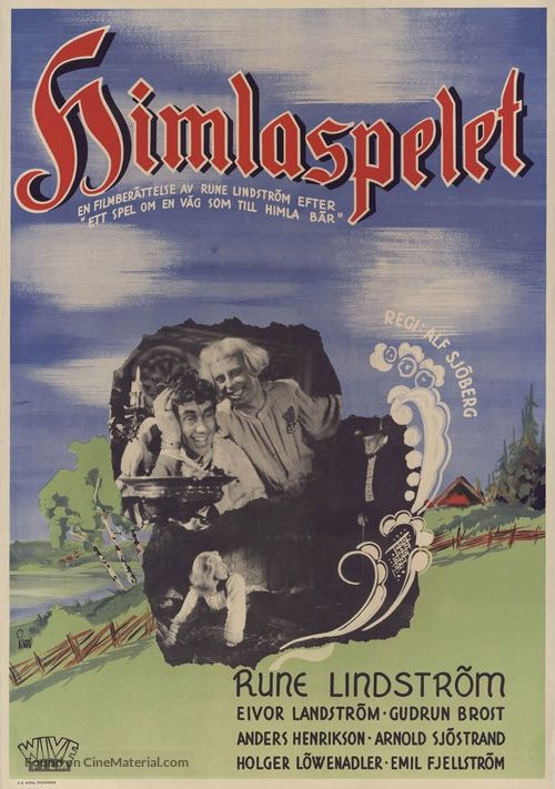 Himlaspelet - Swedish Movie Poster