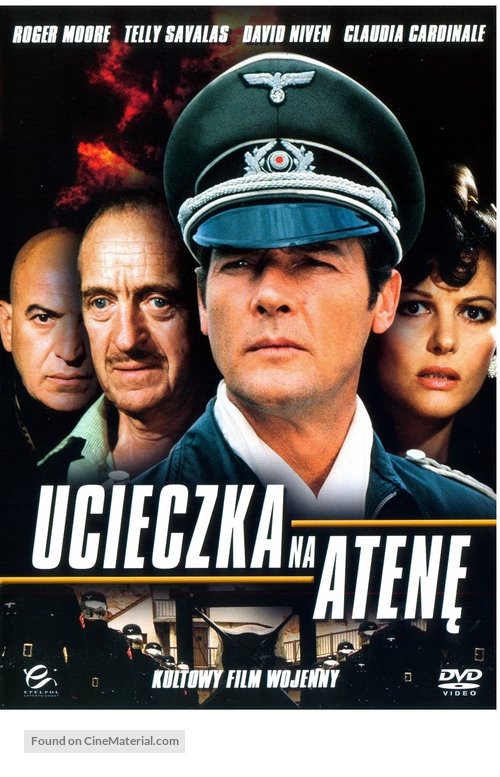 Escape to Athena - Polish DVD movie cover