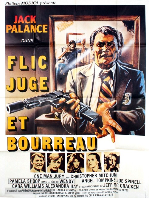 The One Man Jury - French Movie Poster