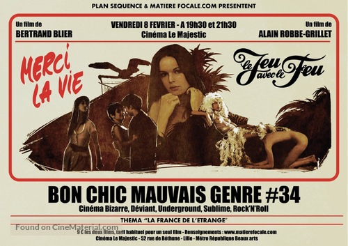 Le jeu avec le feu - French Movie Poster