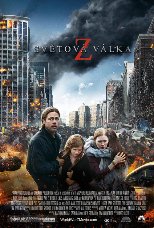 World War Z - Czech Movie Poster