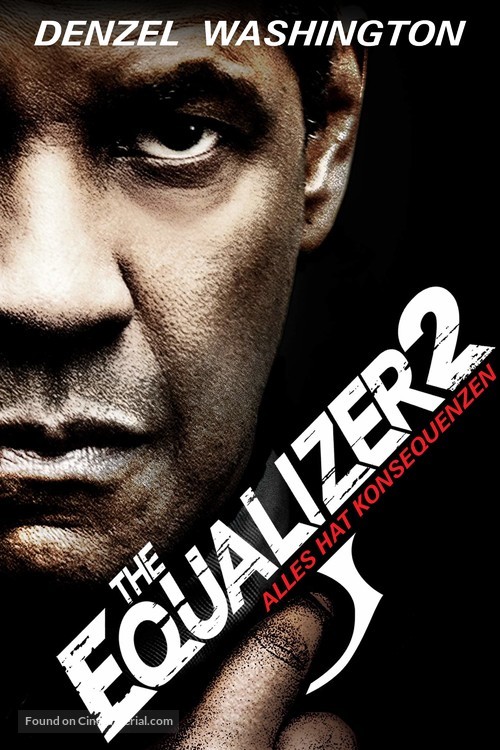 The Equalizer 2 - German Movie Cover