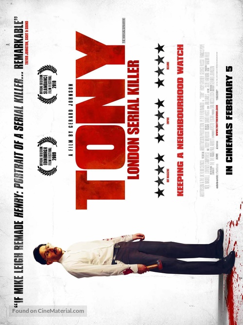 Tony - British Movie Poster