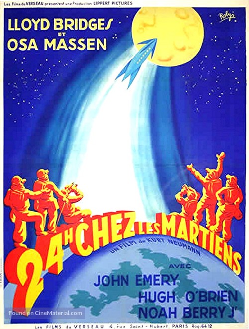 Rocketship X-M - French Movie Poster