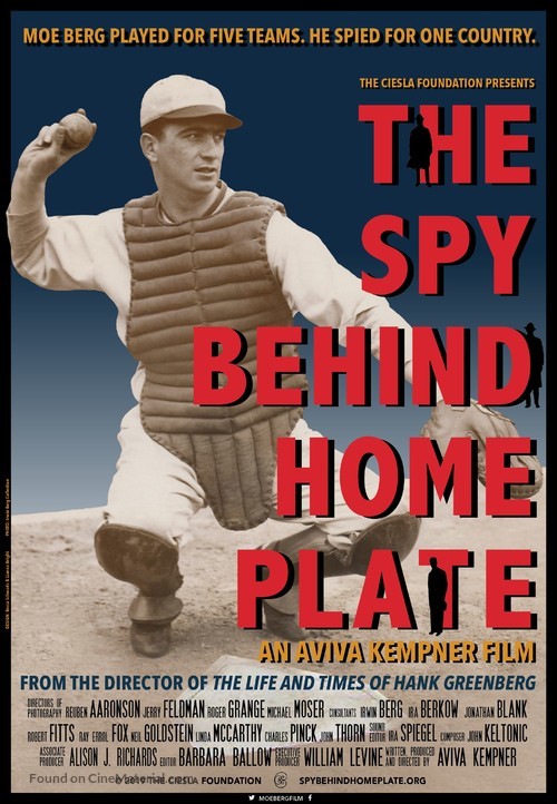 The Spy Behind Home Plate - Movie Poster