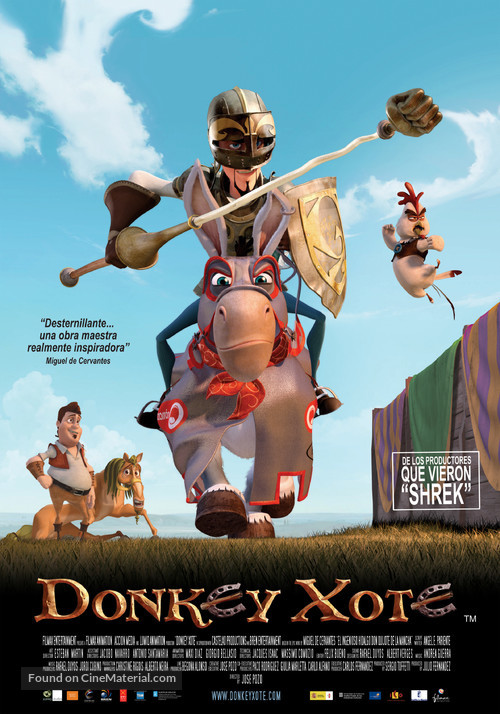 Donkey Xote - Spanish Movie Poster