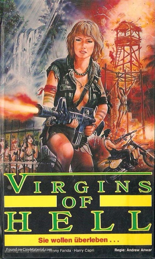 Perawan disarang sindikat - German VHS movie cover