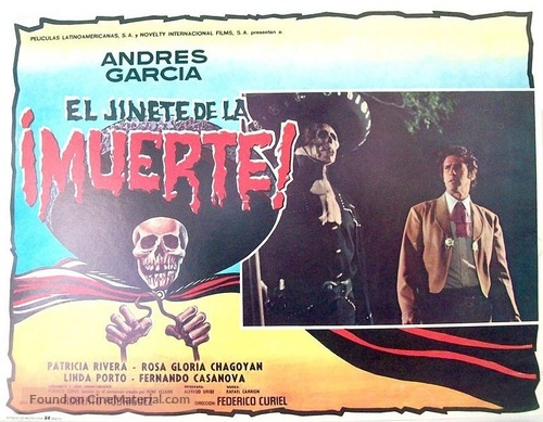 El jinete de la muerte - Mexican Movie Poster