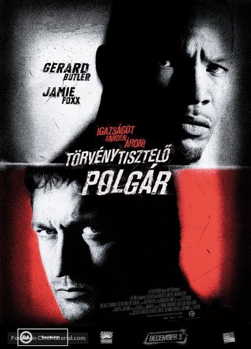 Law Abiding Citizen - Hungarian Movie Poster
