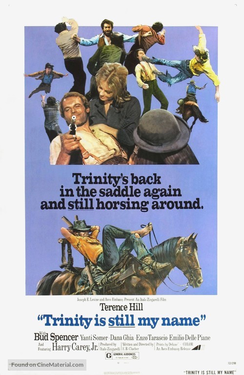 ...continuavano a chiamarlo Trinit&agrave; - Movie Poster