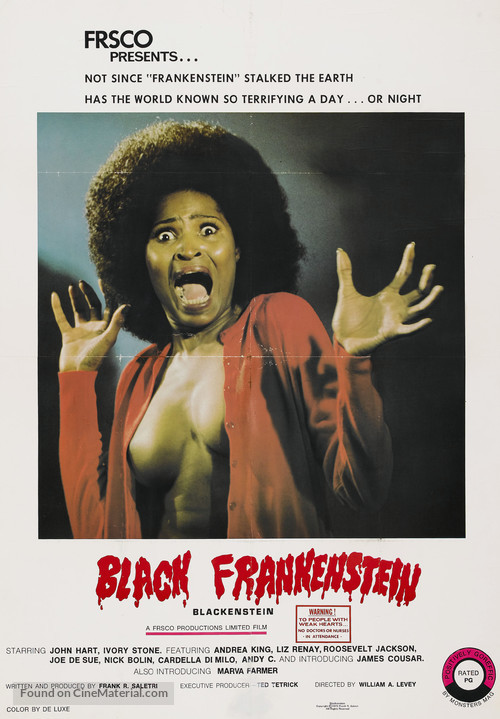 Blackenstein - Movie Poster