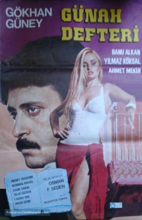 G&uuml;nah defteri - Turkish Movie Poster