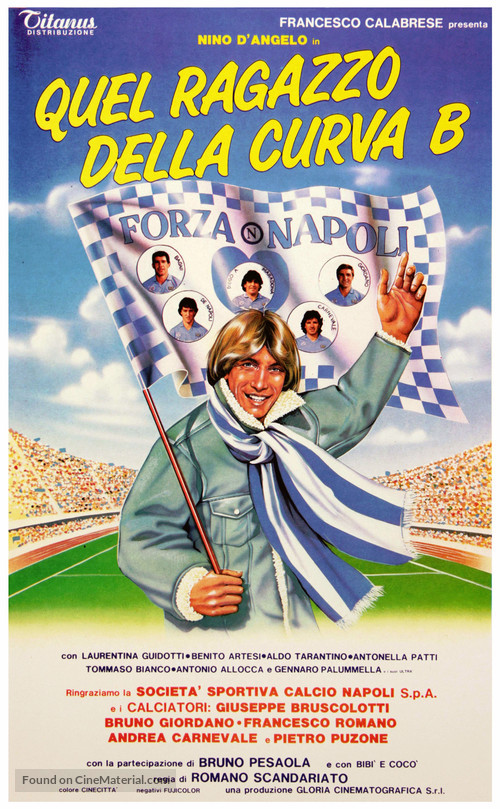 Quel ragazzo della curva B - Italian Movie Poster