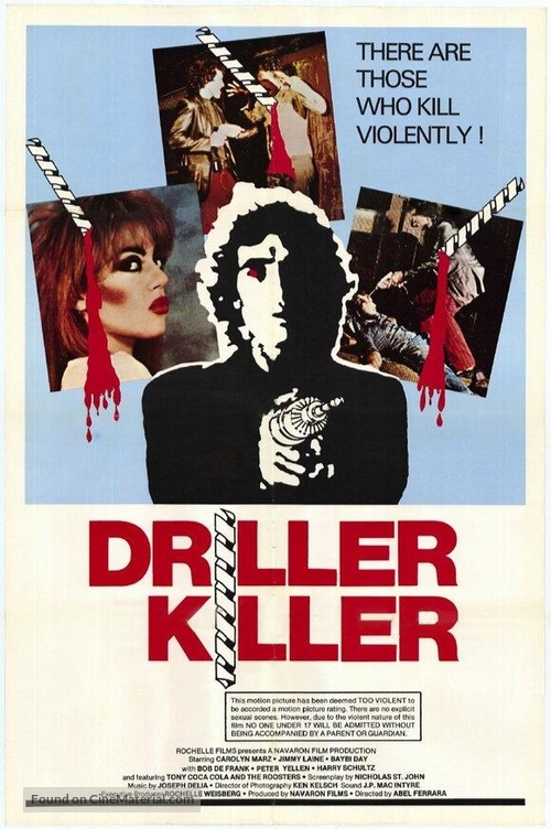 The Driller Killer - Movie Poster
