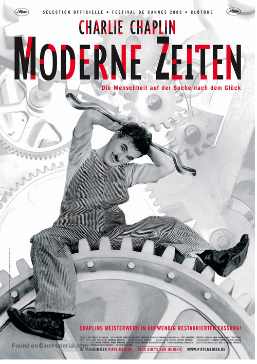 Modern Times - German Movie Poster