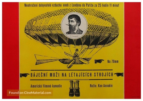 Those Magnificent Men In Their Flying Machines - Czech Movie Poster