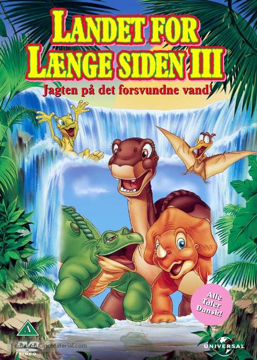 The Land Before Time 3 - Danish DVD movie cover
