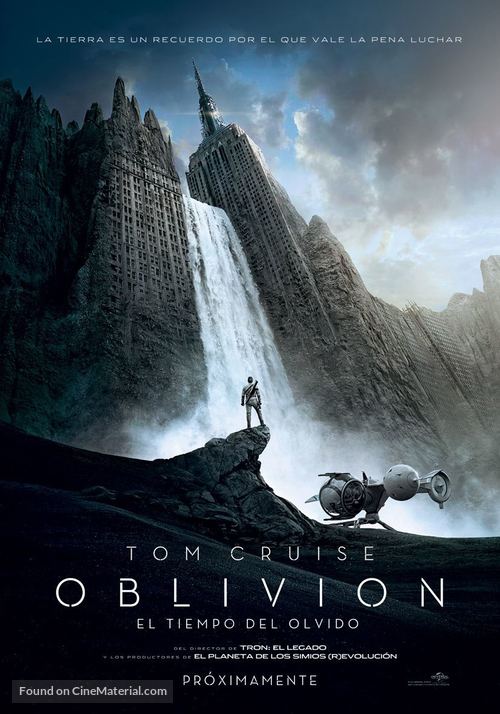 Oblivion - Argentinian Movie Poster