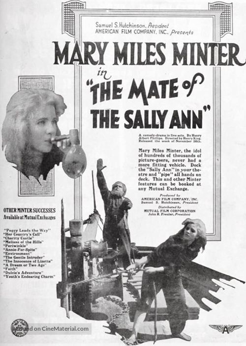 The Mate of the Sally Ann - Movie Poster