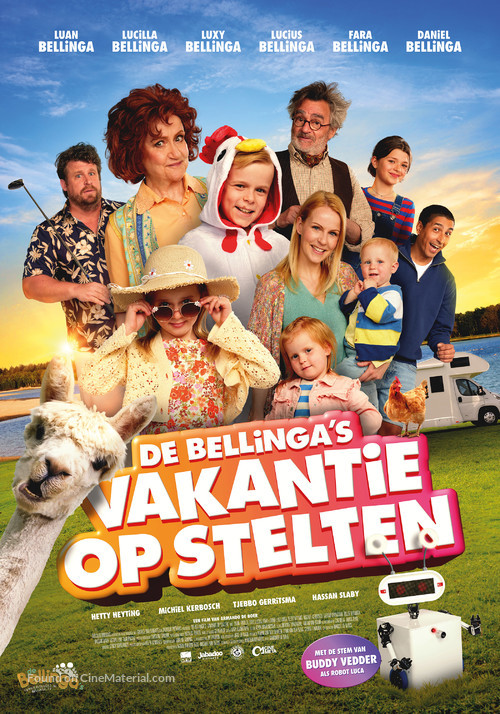 De Bellinga&#039;s: Vakantie op stelten - Dutch Movie Poster