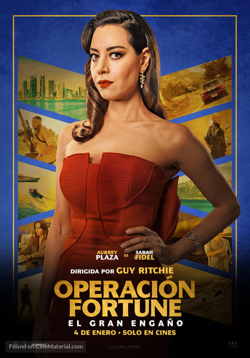 Operation Fortune: Ruse de guerre - Spanish Movie Poster