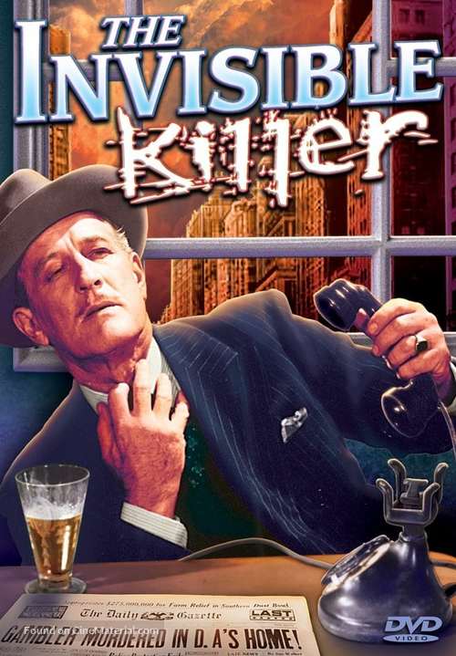 The Invisible Killer - DVD movie cover