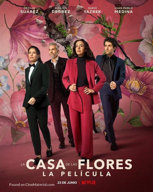 &quot;La casa de las flores&quot; - Mexican Movie Poster