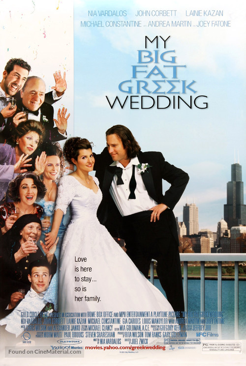 My Big Fat Greek Wedding - Movie Poster