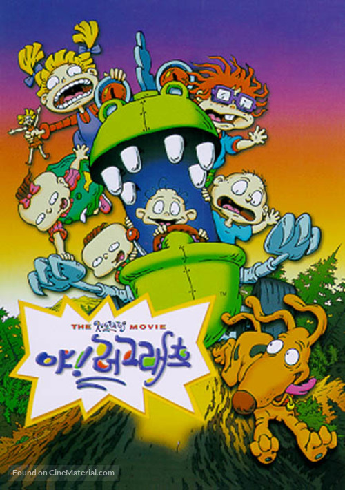 The Rugrats Movie - South Korean DVD movie cover