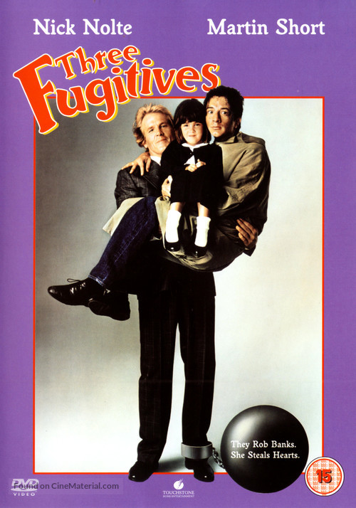 Three Fugitives - British DVD movie cover