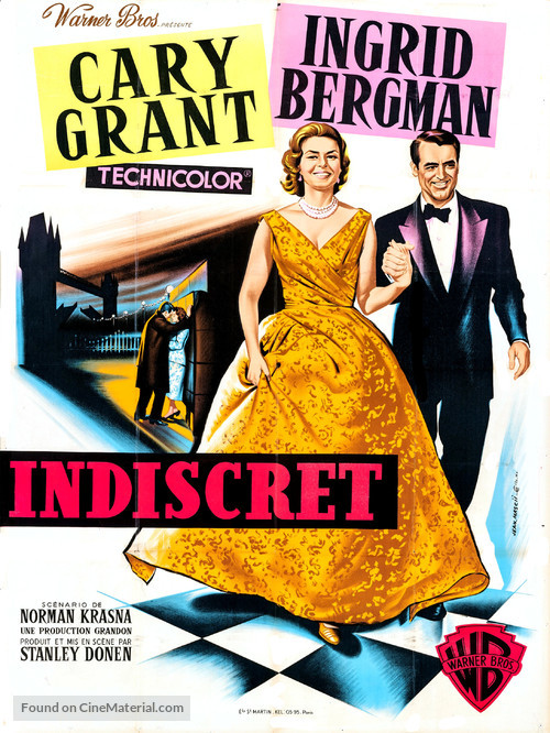 Indiscreet - French Movie Poster