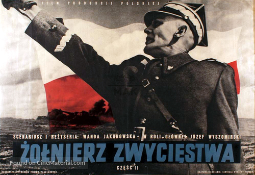 Zolnierz zwyciestwa - Polish Movie Poster