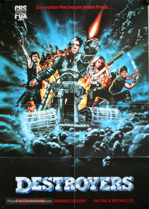 Eliminators - German Movie Cover