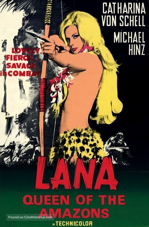 Lana - K&ouml;nigin der Amazonen - Movie Poster