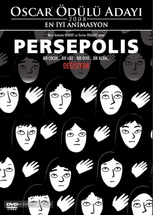 Persepolis - Turkish Movie Cover