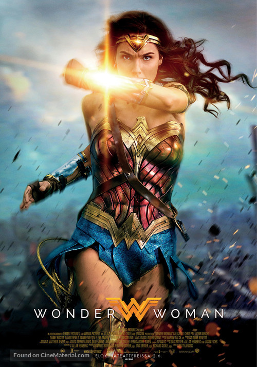 Wonder Woman - Finnish Movie Poster