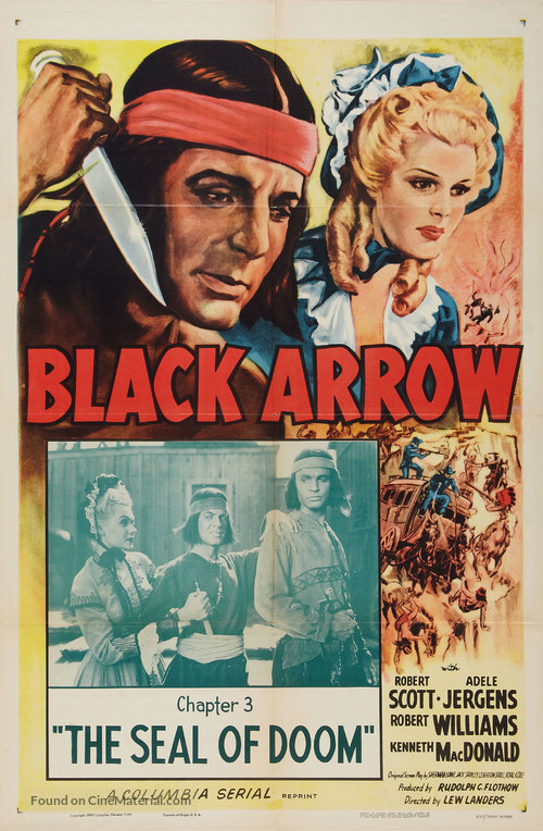 Black Arrow - Re-release movie poster